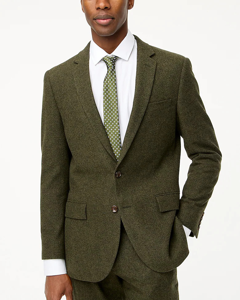 Slim-fit Thompson suit jacket in donegal wool blend | J.Crew Factory