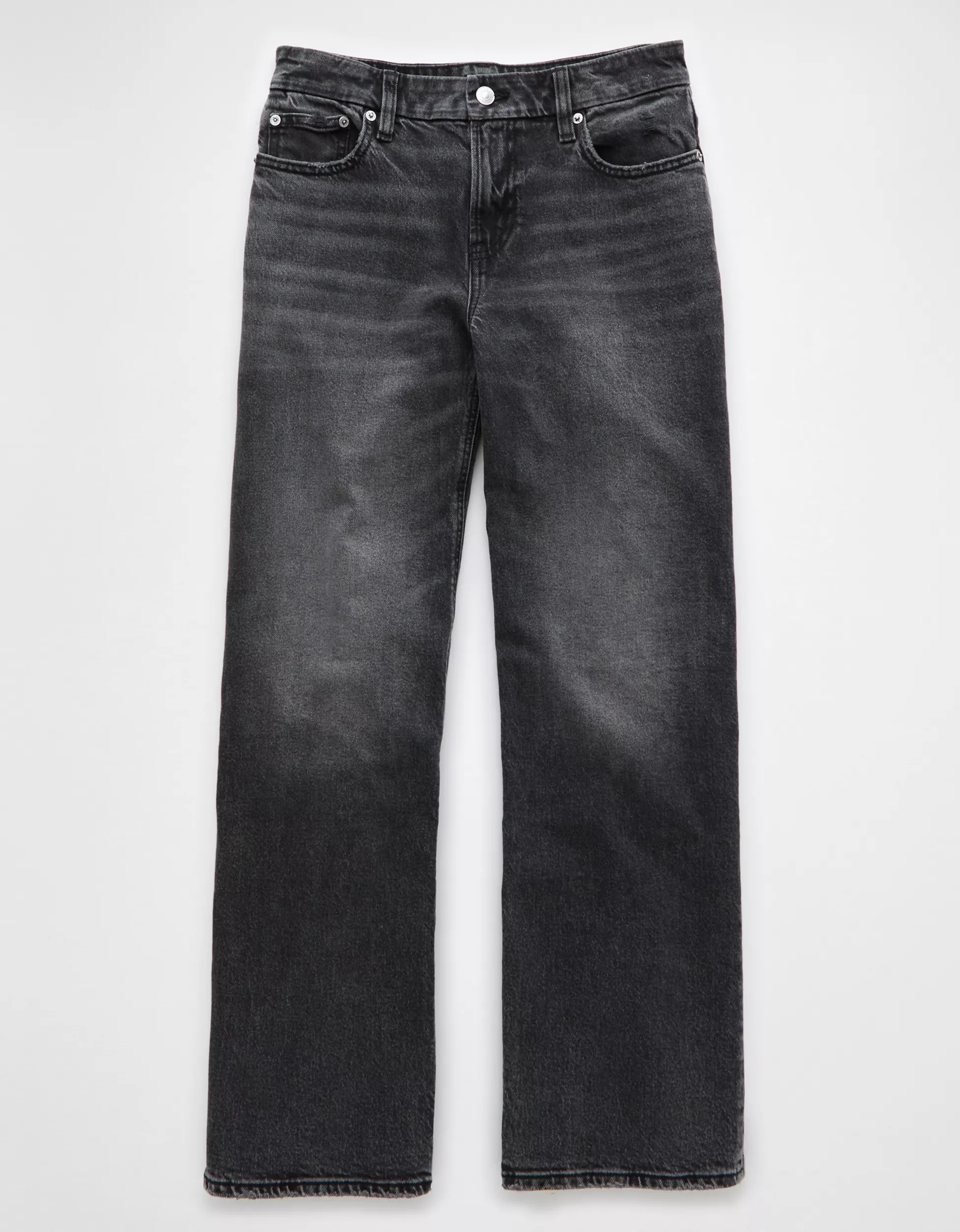 AE Stretch Curvy High-Waisted Stovepipe Jean | American Eagle Outfitters (US & CA)