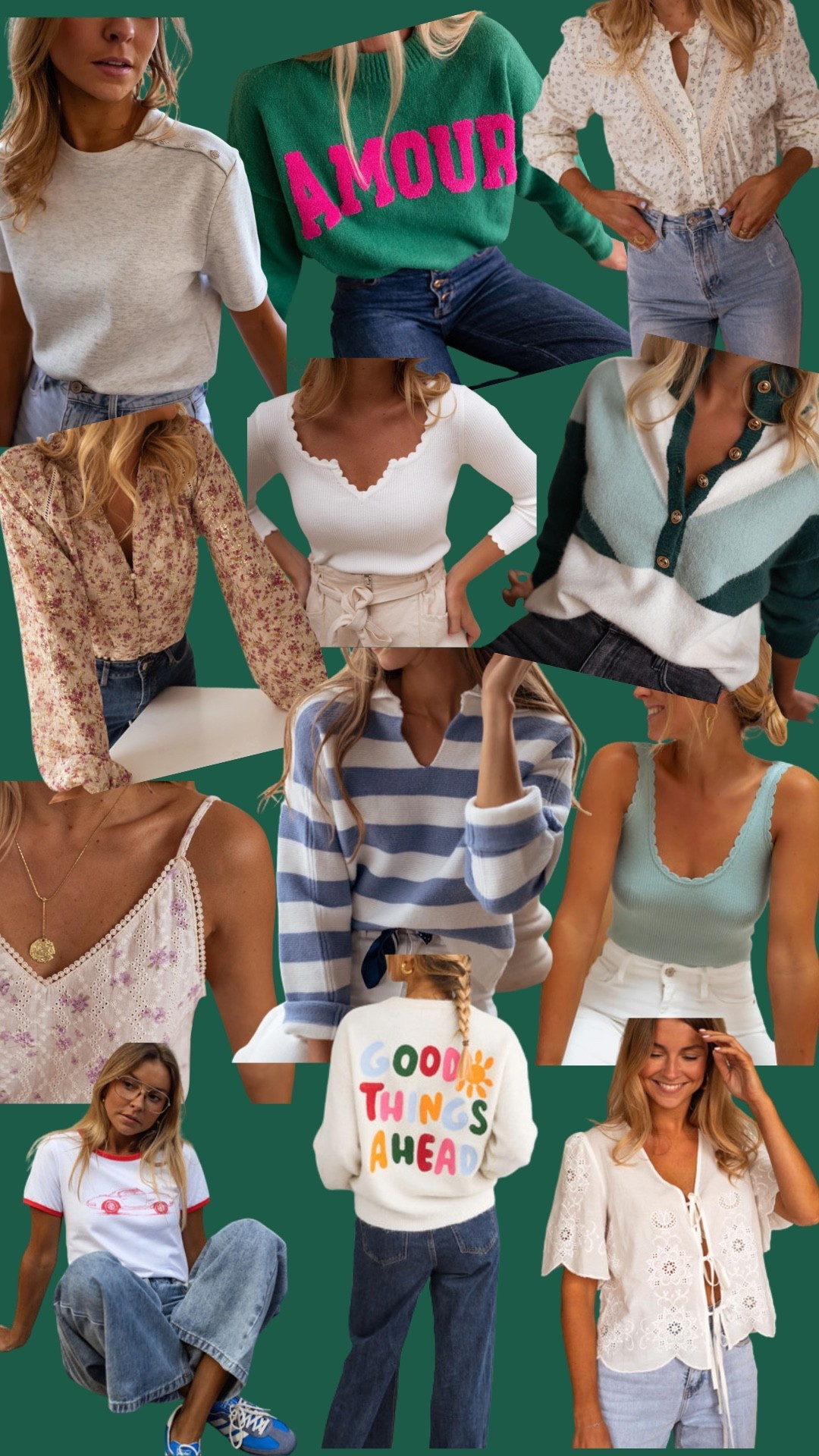 Spring break outfits
Spring outfits 2026

Casual, classic, and colorful tops

#LTKBeauty #LTKWorkwear #LTKgrwm