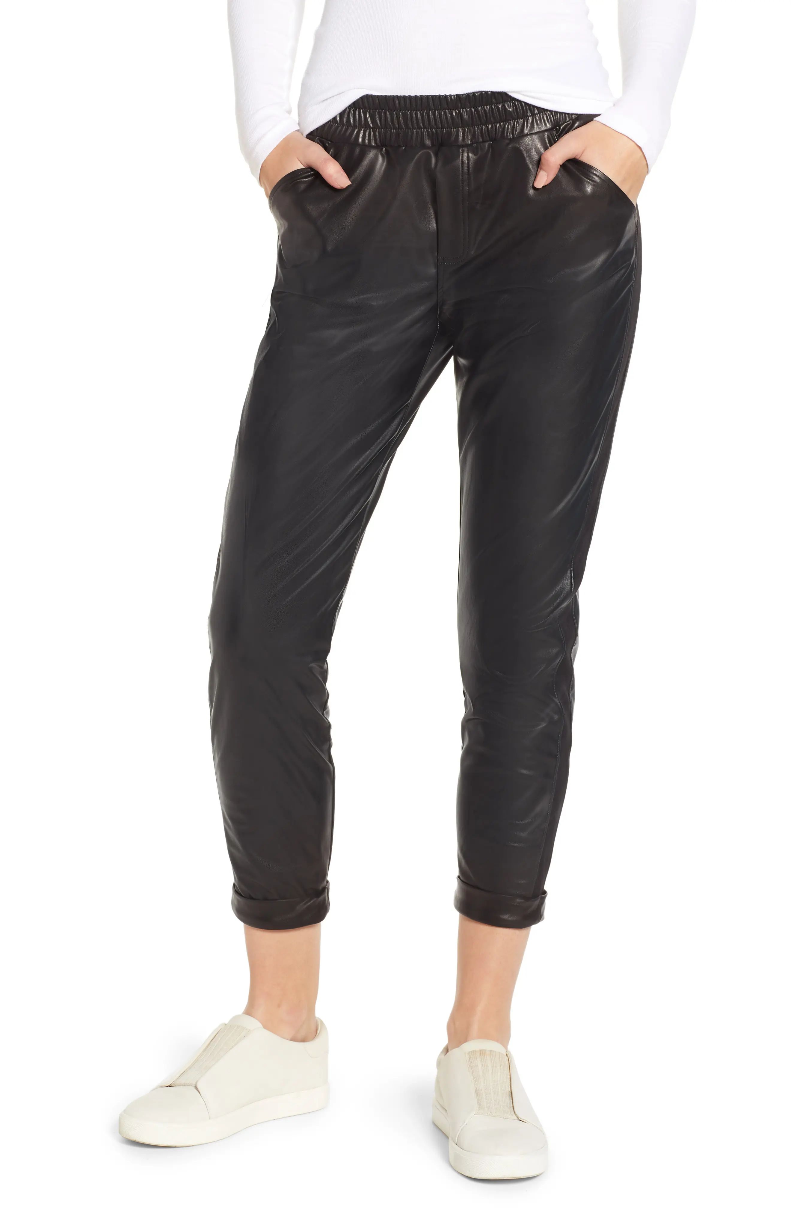 David Lerner Cuffed Tapered Jogger Pants | Nordstrom