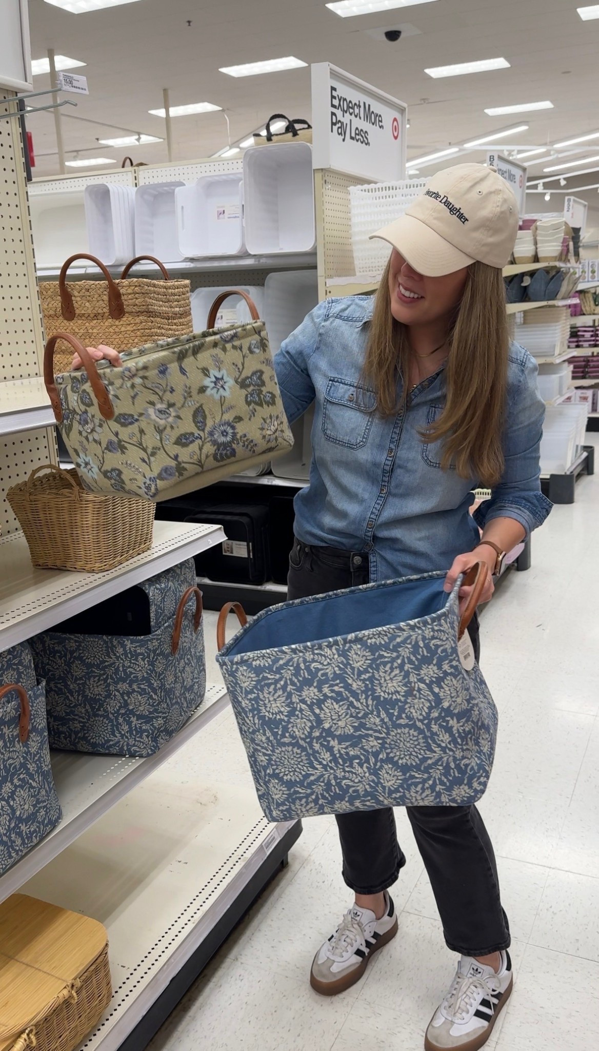 The cutest spring baskets at target right now! 🎯