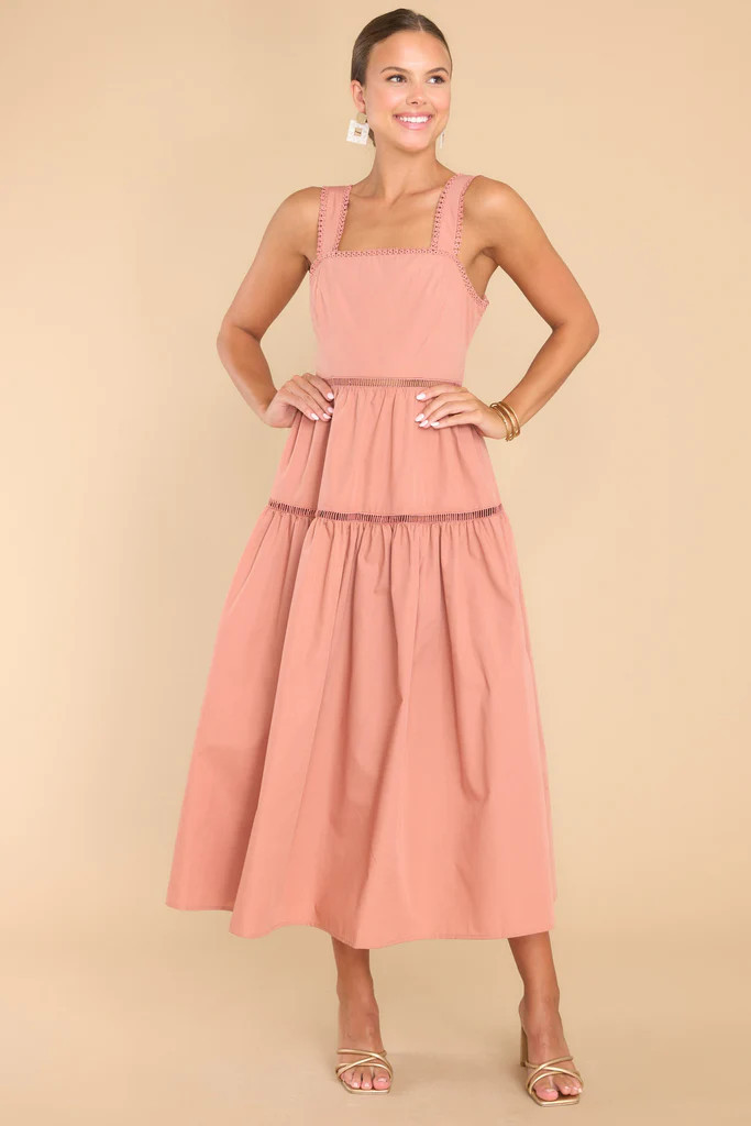 Chasing That Feeling Mauve Maxi Dress | Red Dress 
