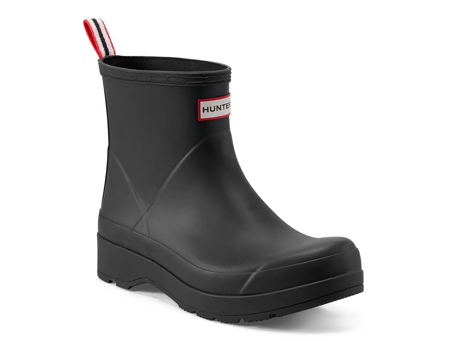 HUNTER Play Short Rain Boot | Men's | Black | Size 10 | Boots | Rain | DSW
