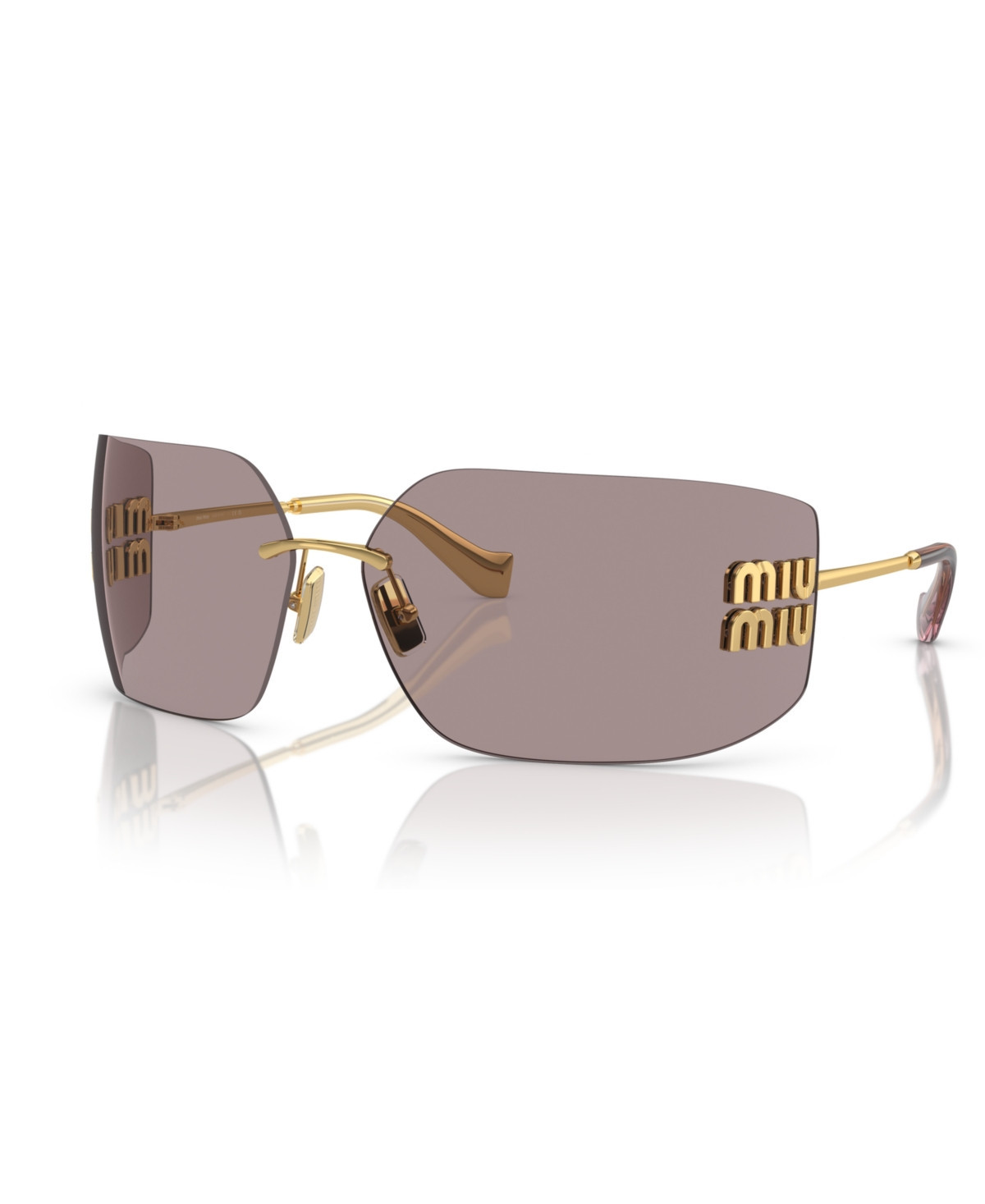 Miu Miu Women's Sunglasses, Mu 54YS - Gold | Macy's
