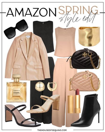 Amazon Fashion Spring Outfit: Matching sets, faux leather blazer, stiletto booties, strappy sandals, Tory Burch quilted bag and more! 

Follow my shop @thehouseofsequins on the @shop.LTK app to shop this post and get my exclusive app-only content!

#liketkit 
@shop.ltk
https://liketk.it/43BG6

#LTKSeasonal #LTKstyletip #LTKsalealert