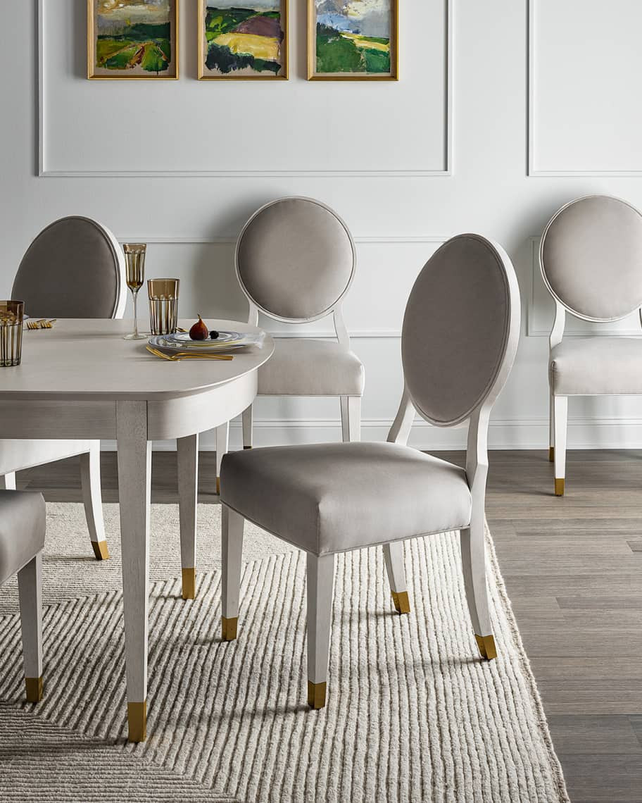 Miranda Kerr Home Love Joy Bliss Oval Side Chairs, Set of 2 | Horchow