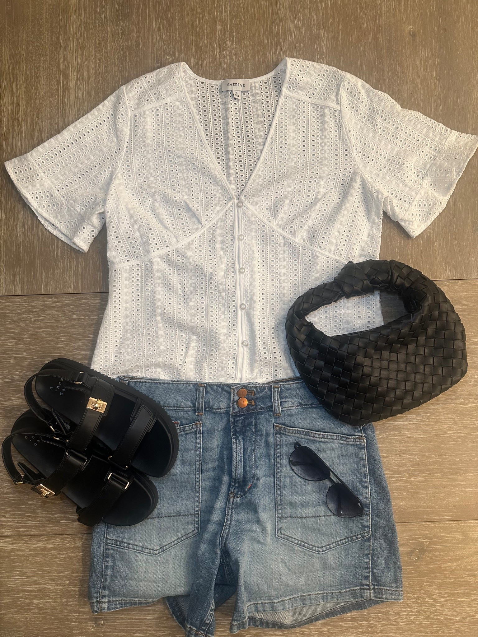 This is the perfect Summer outfit! The shirt is lightweight and breathable, so versatile, and so feminine!❤️ The shorts are the perfect length! 

#LTKStyleTip #LTKPetite #LTKMidsize