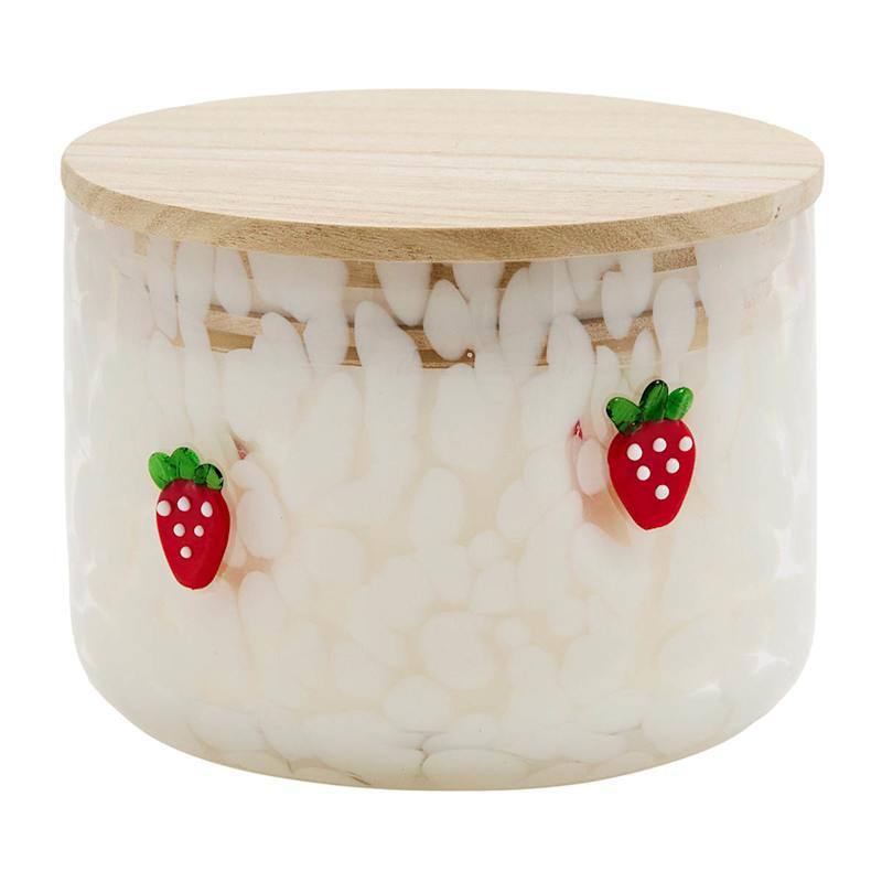 Strawberry Blossom Scented Confetti Jar Candle, 12oz | At Home