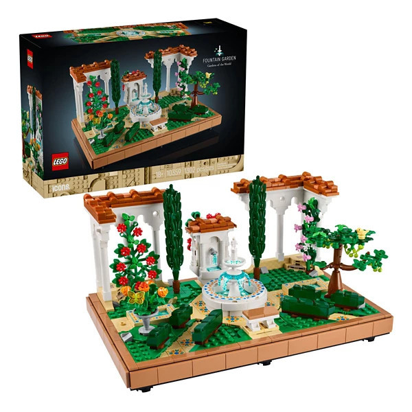 LEGO Icons Fountain Garden 10359 Building Set | Scheels