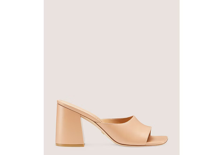 Tia 85 Flareblock Slide | Stuart Weitzman Outlet
