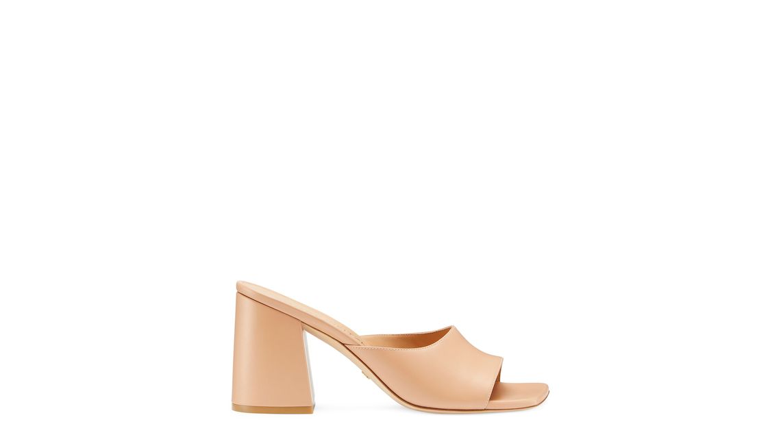 Tia 85 Flareblock Slide | Stuart Weitzman Outlet