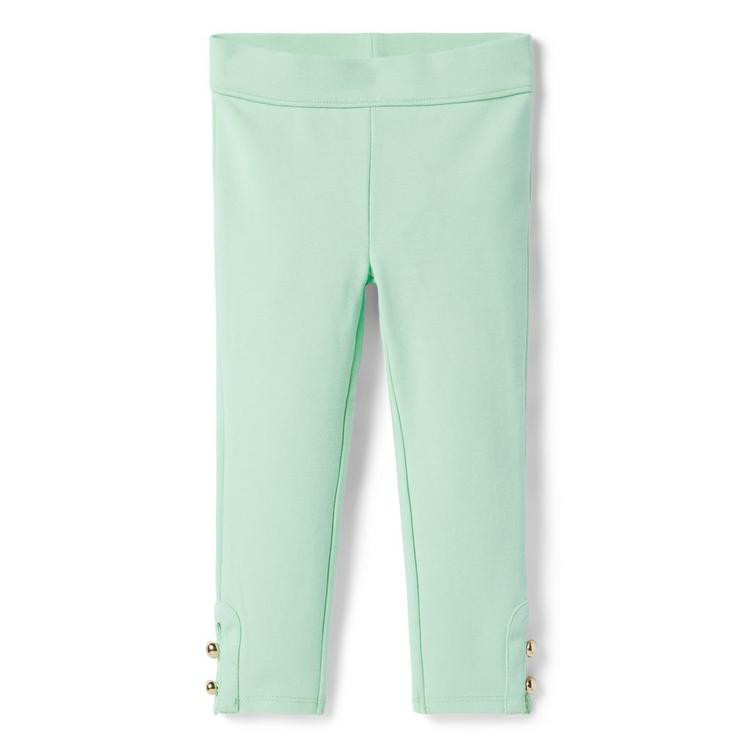 Button-Cuff Ponte Pant | Janie and Jack