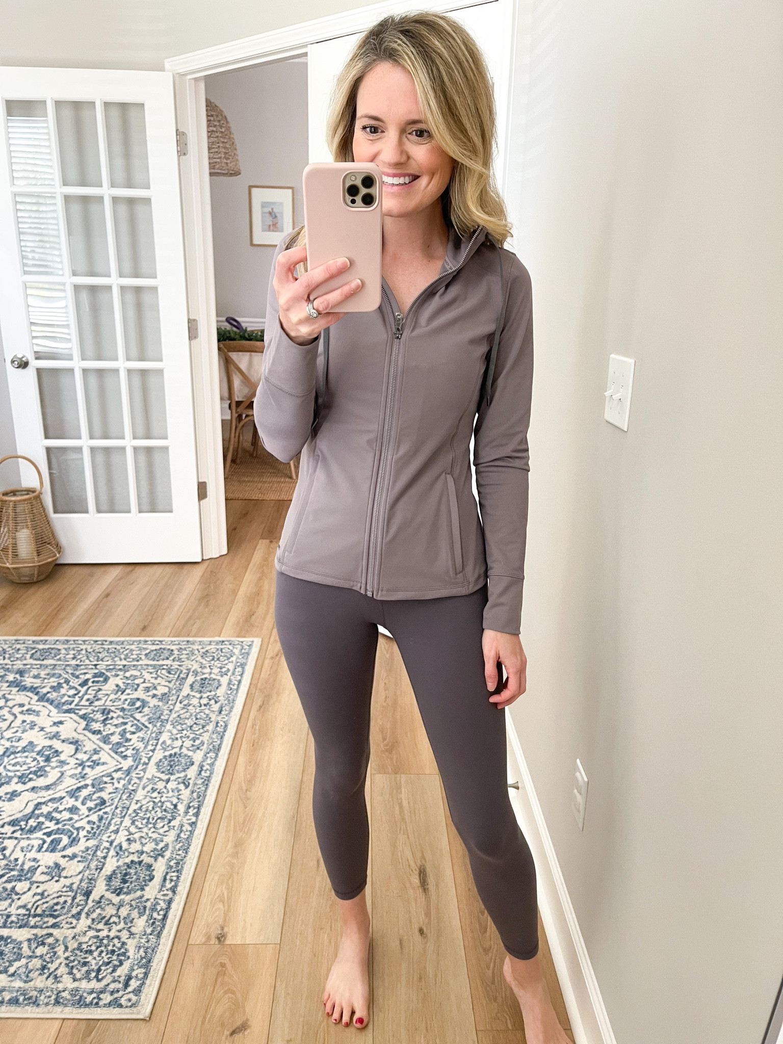 Comfy zip up athleisure jacket I’ve been wearing! Wearing the size small  

#LTKSeasonal #LTKfit #LTKstyletip