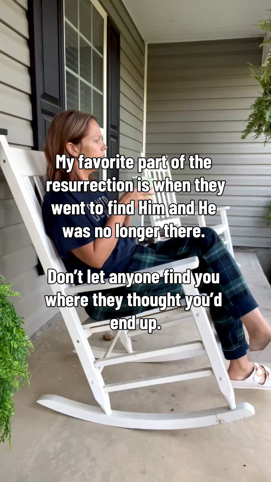 Don’t stay there. 

#LTKstorytime #LTKmorningroutine