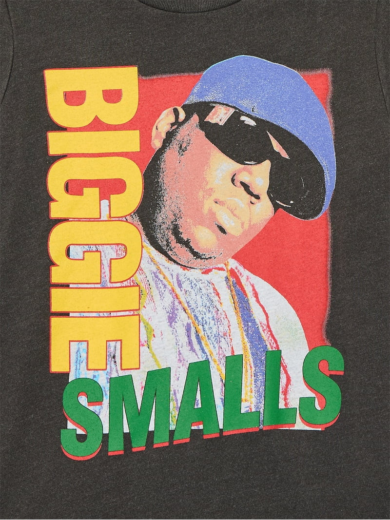 Notorious BIG Boys Biggie Smalls Graphic Tee with Short Sleeves, Sizes 4-18 | Walmart (US)