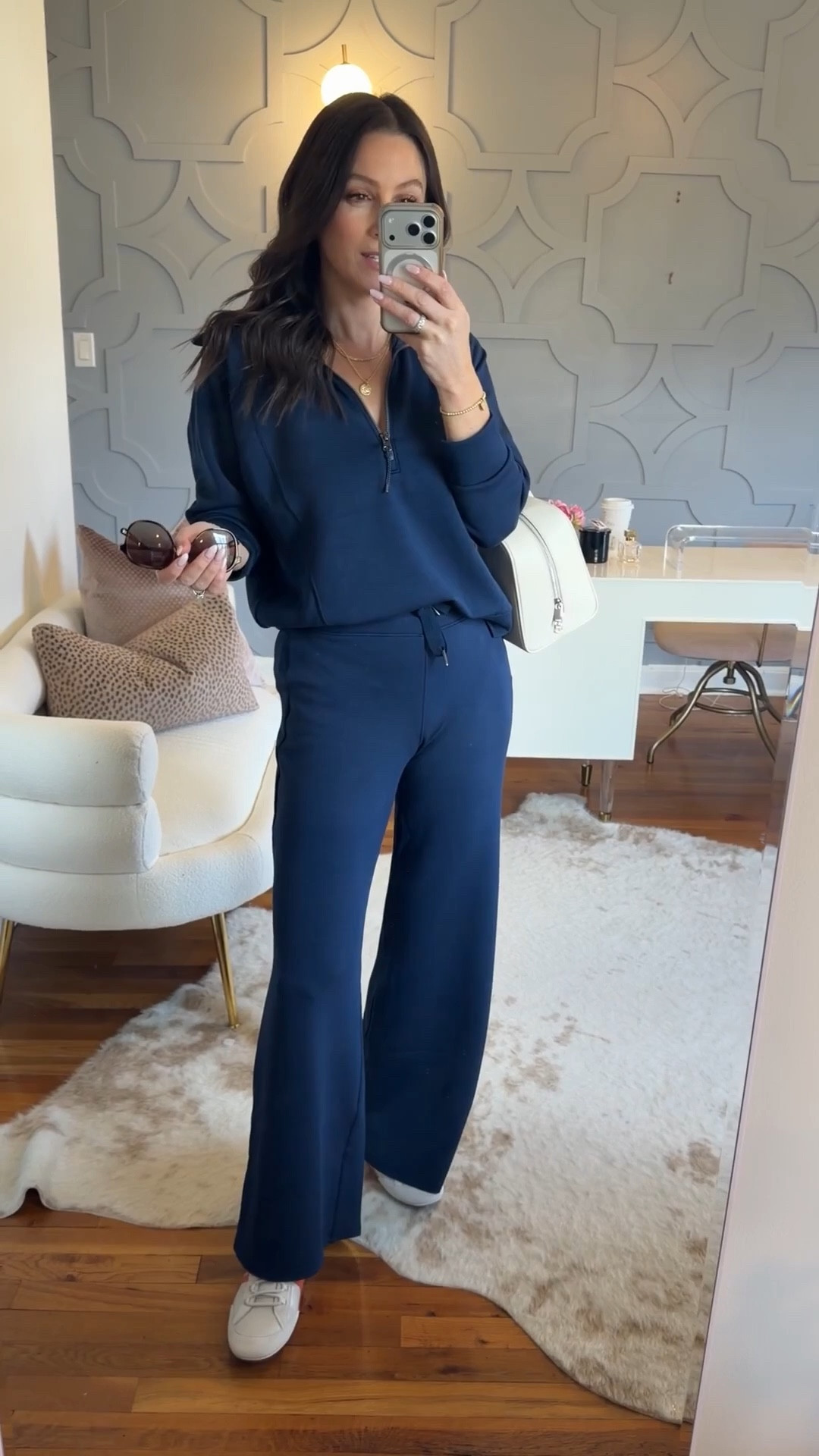 Another travel or weekend elevated outfit idea! Top bottom and shoes all true to size!

#LTKootd #LTKOver40