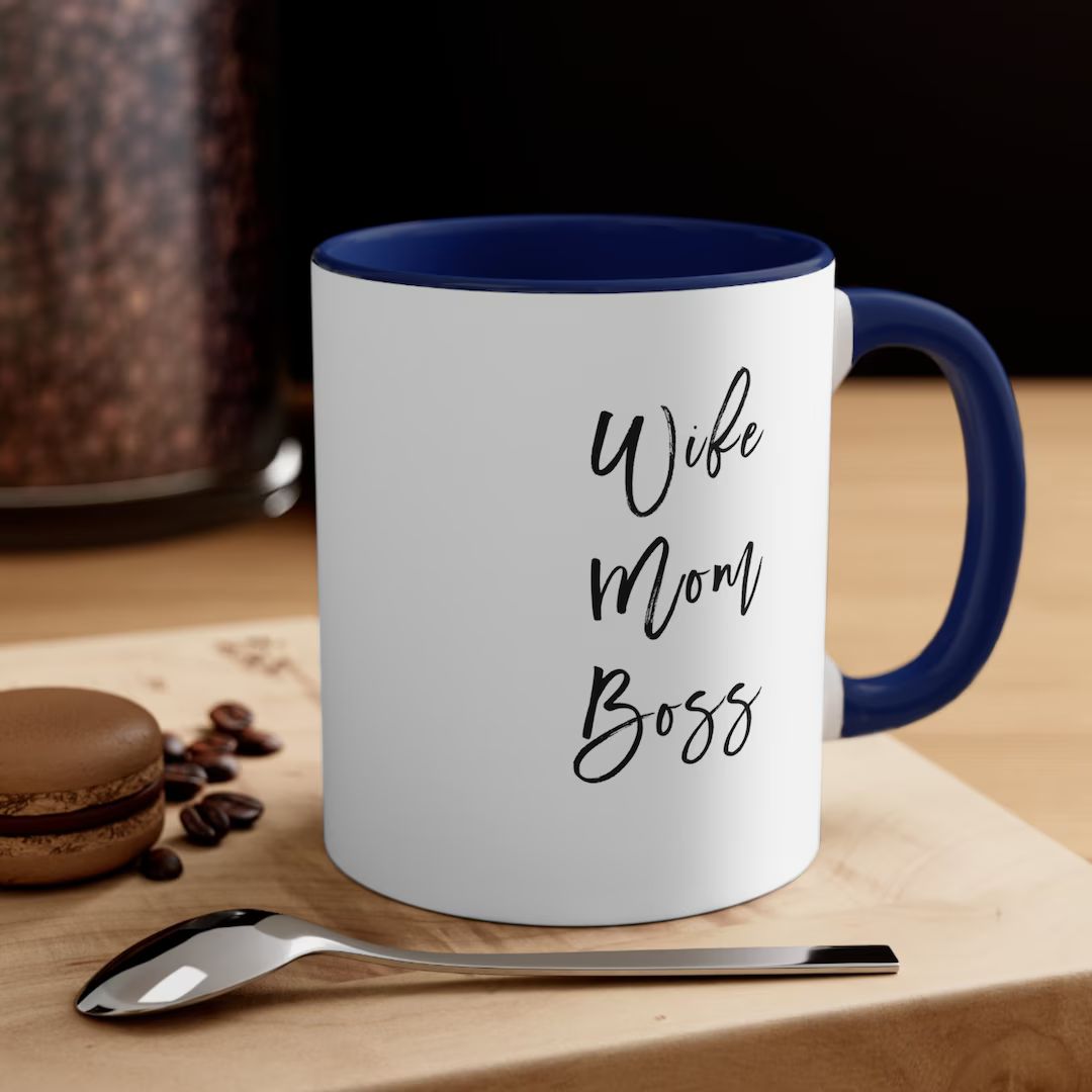 Wife Mom Boss Coffee Mug 11oz | Mom Coffee Mug | Boss Mama Mug | Gift for Mom | Boss Babe Gift | ... | Etsy (US)