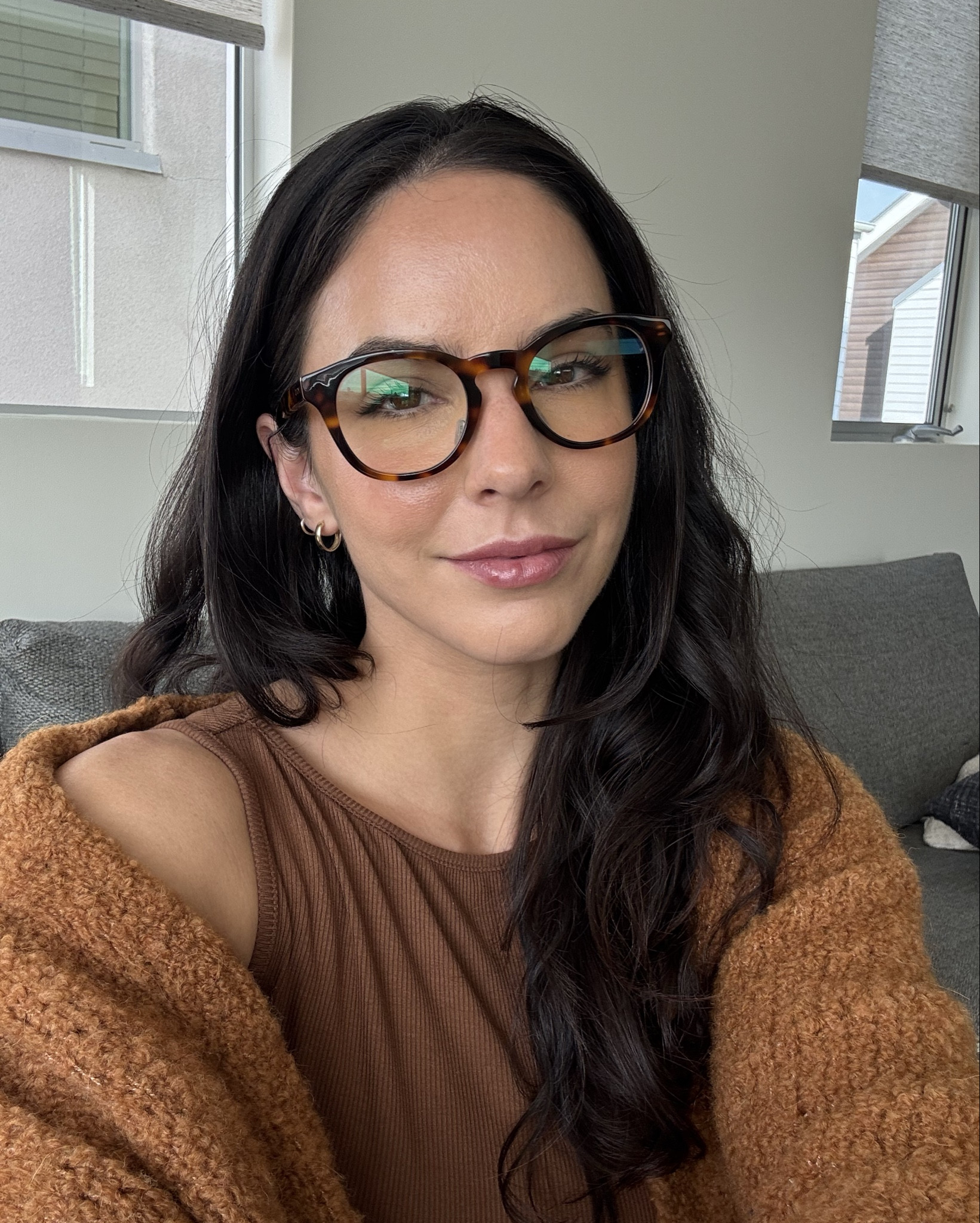 I wear these blue light glasses whenever I have my contacts in. Look similar to my Tom Fords 

#LTKFindsUnder50 #LTKStyleTip