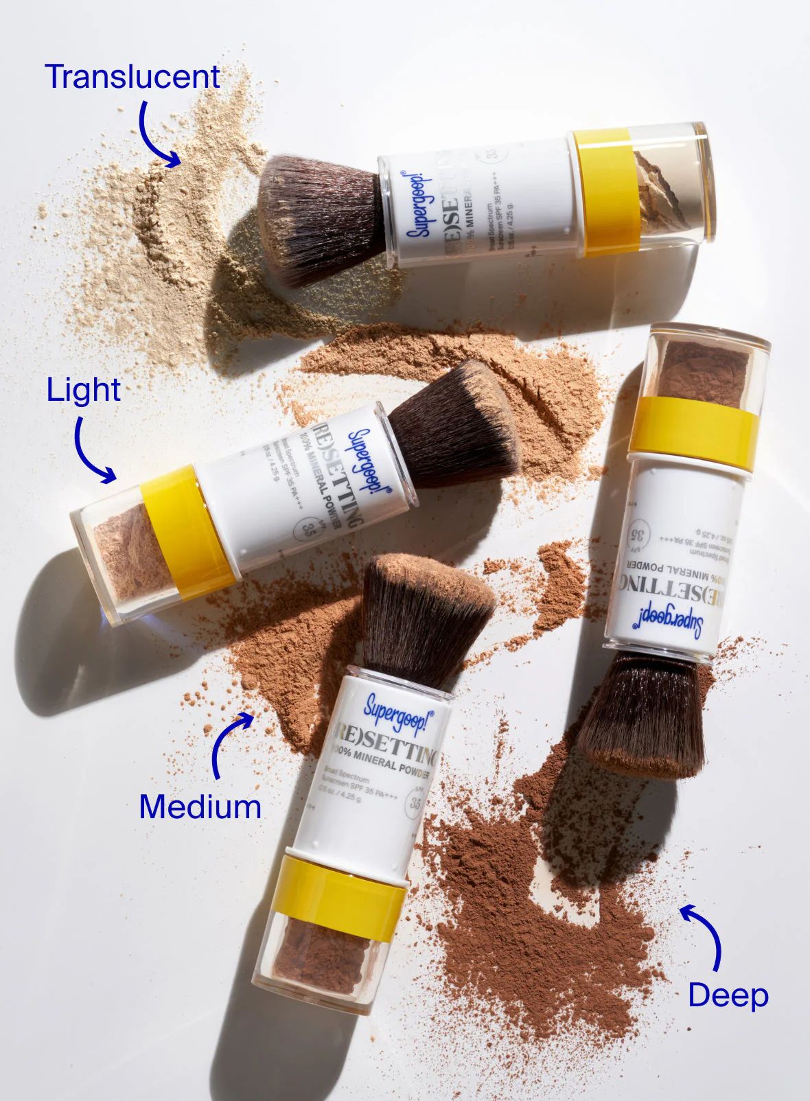 (Re)setting 100% Mineral Powder SPF 35 | Supergoop