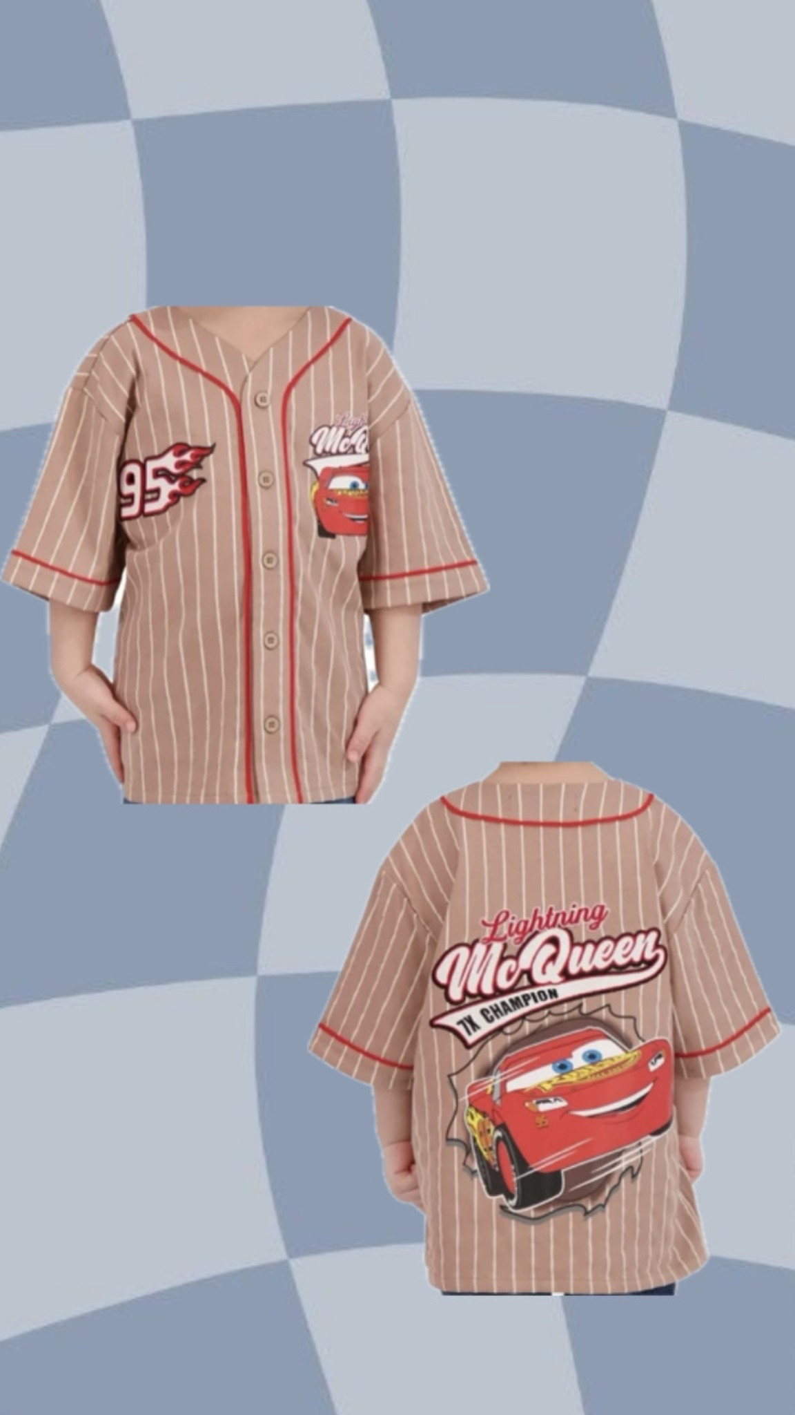 Lightning McQueen baseball tee ⚡️🚘🏁