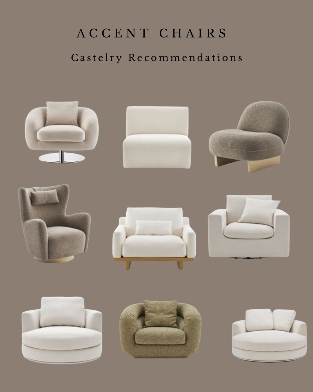 Castelry Accent Chair Recommendations!

#LTKHome