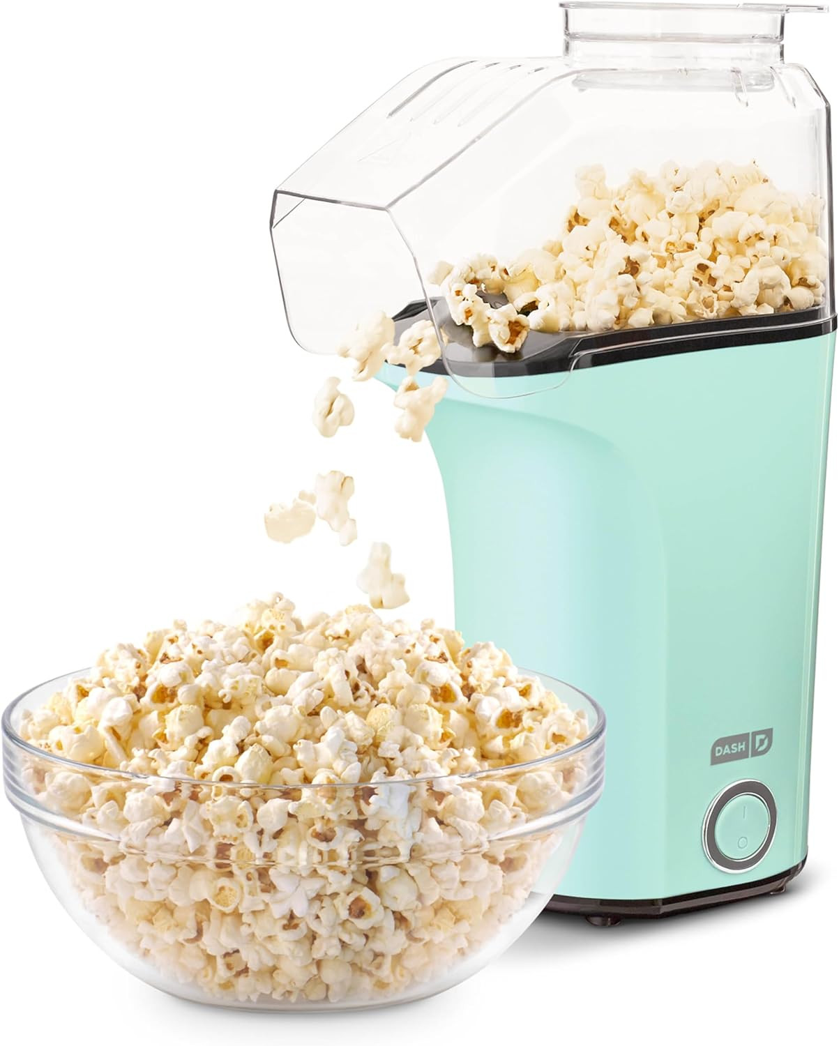DASH Hot Air Popcorn Popper Maker with Measuring Cup to Portion Popping Corn Kernels + Melt Butte... | Amazon (US)