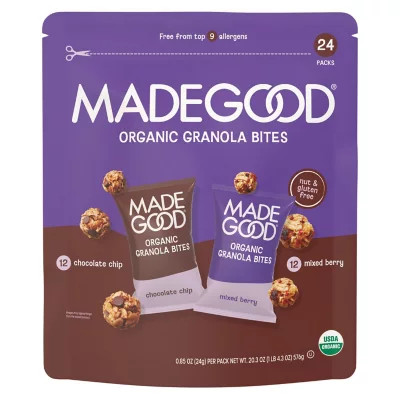 MadeGood Mixed Berry & Chocolate Chip Granola Minis, 24 pk. | Sam's Club