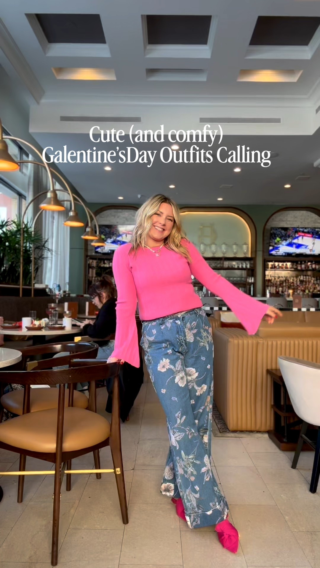 All of these are viable on Amazon! Wearing medium in most tops and 8 on bottom 

#LTKValentine #LTKPetite #LTKootd