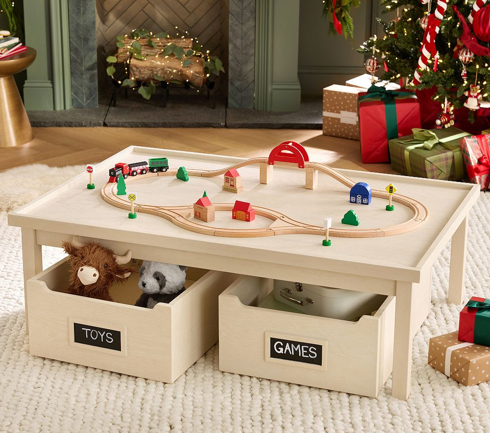 Carolina Sandstone Grow-with-you Activity Table (49w x 15h") | Pottery Barn Kids