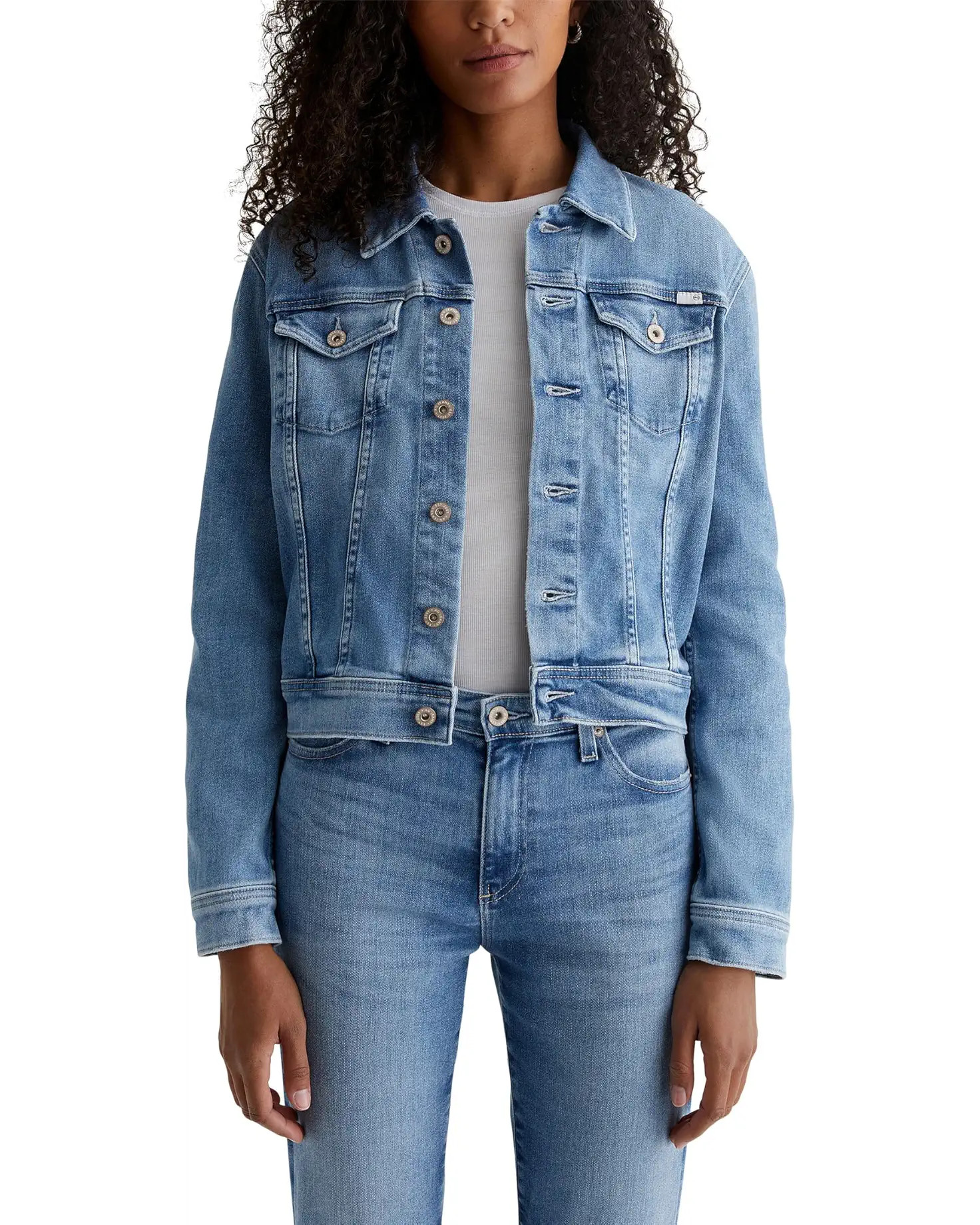 Robyn Fitted Denim Jacket | Zappos