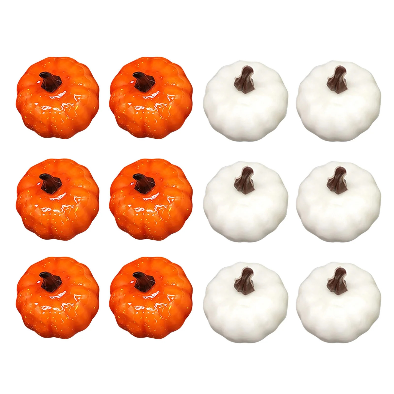 huaai mini artificial pumpkins pumpkins model decoration creative foam pumpkins orange | Walmart (US)