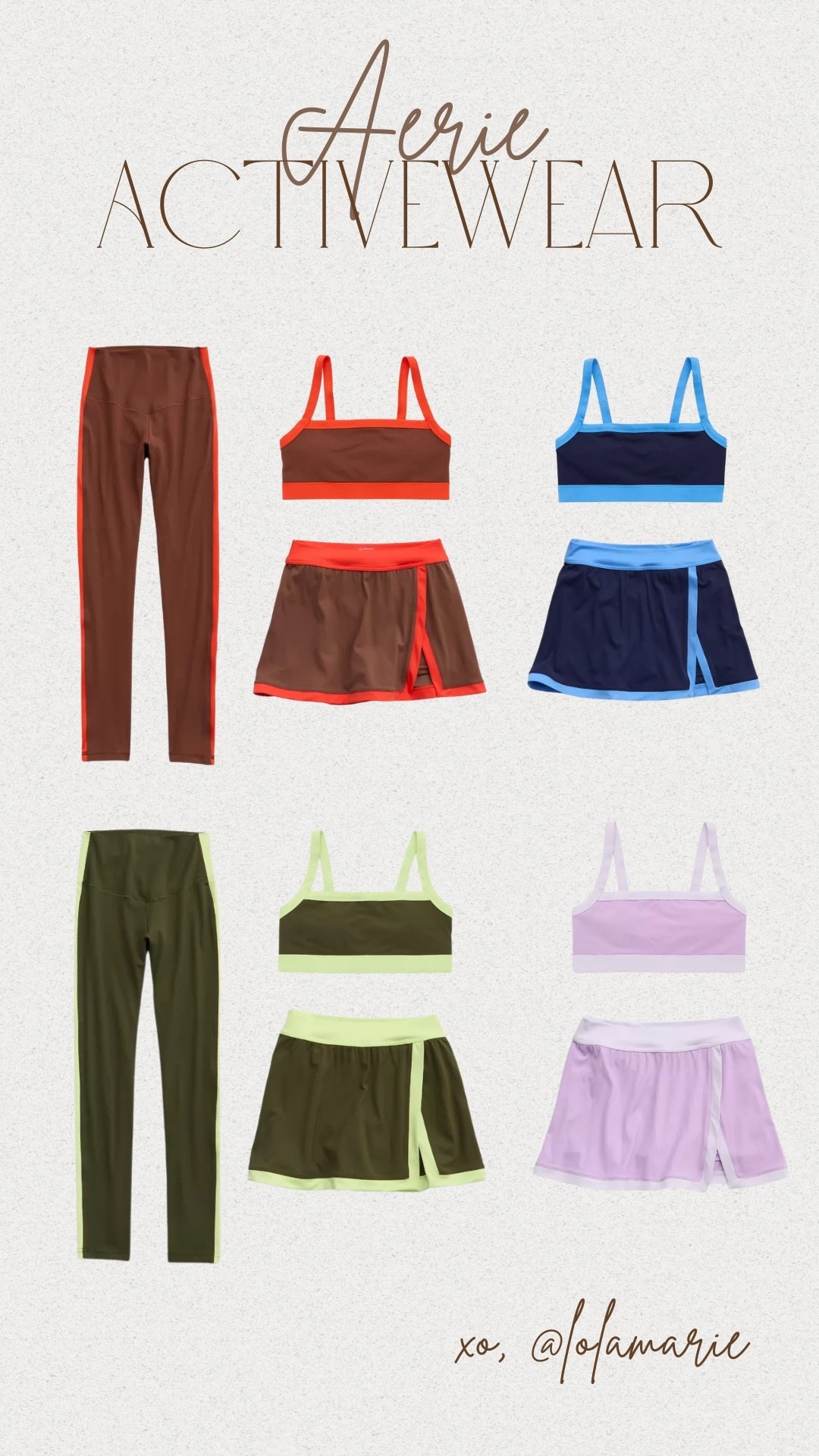 These Aerie activewear new arrivals are SO good 👏👏
& 40% of all leggings 

#ae #aerie #activewear #newarivals 

#LTKSaleAlert #LTKActive