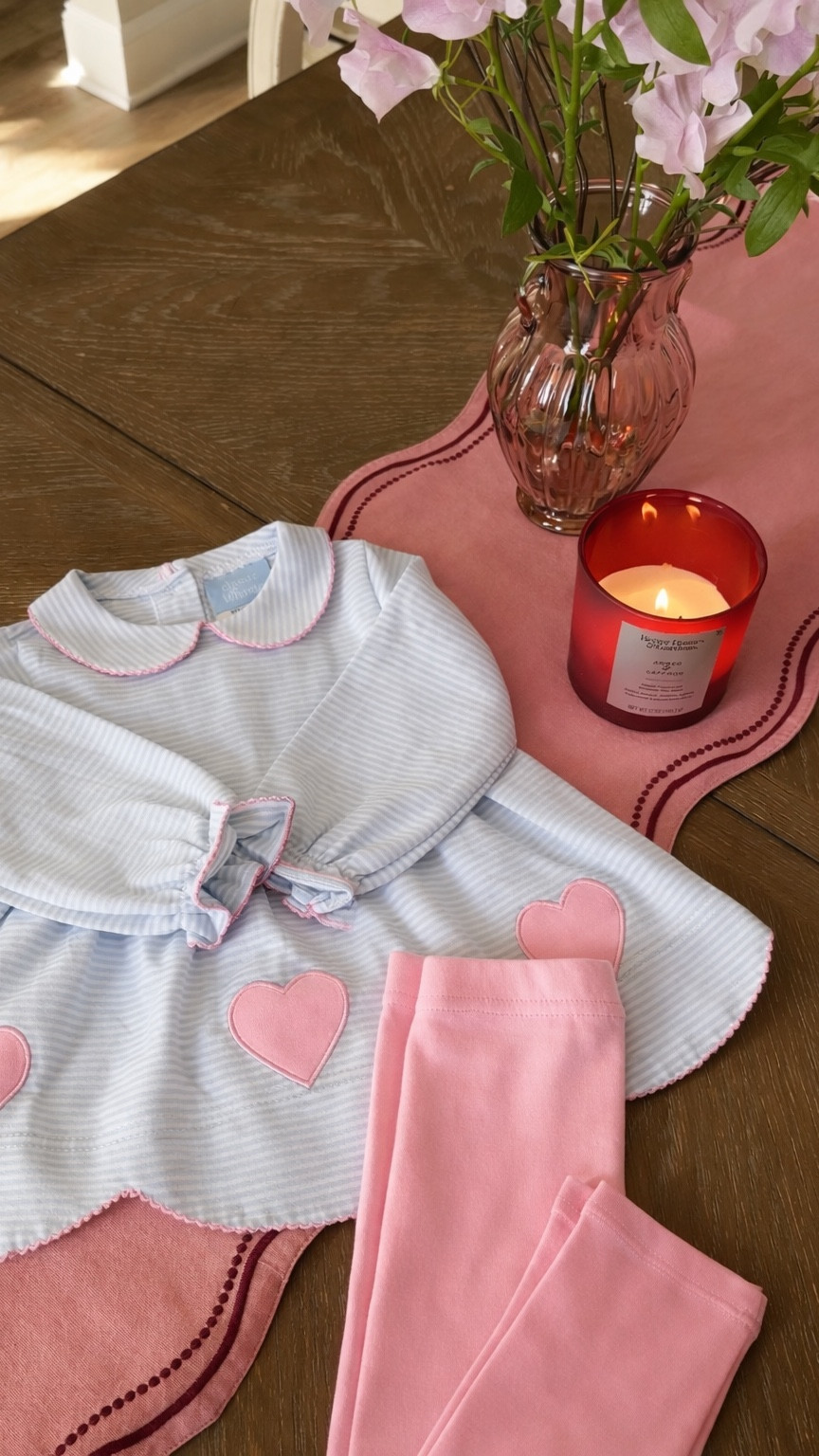 BABY & TODDLER GIRL VALENTINES OUTFIT | I mean how cute is this?! And I love that this one can be worn all spring! 

#LTKBaby #LTKKids #LTKValentine
