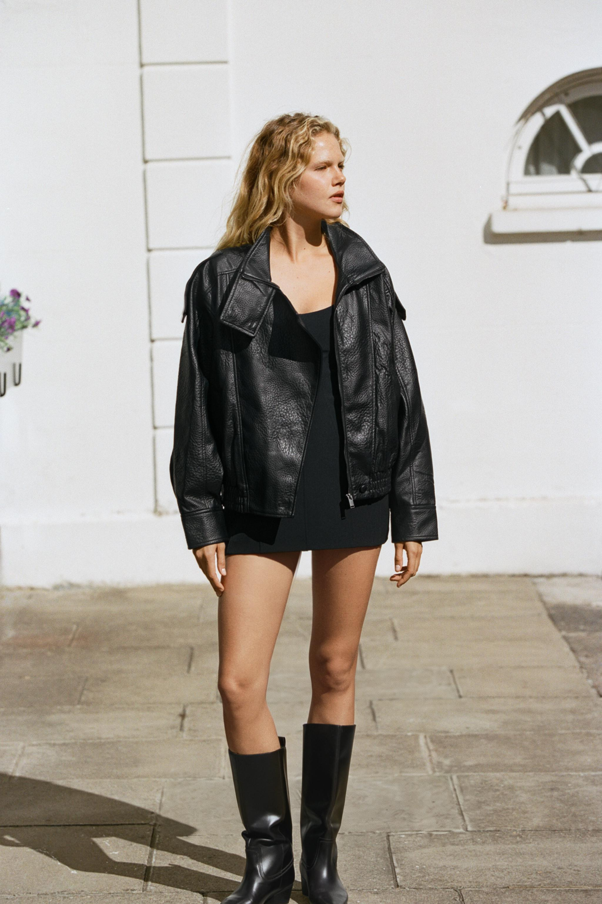 FAUX LEATHER JACKET | Zara US