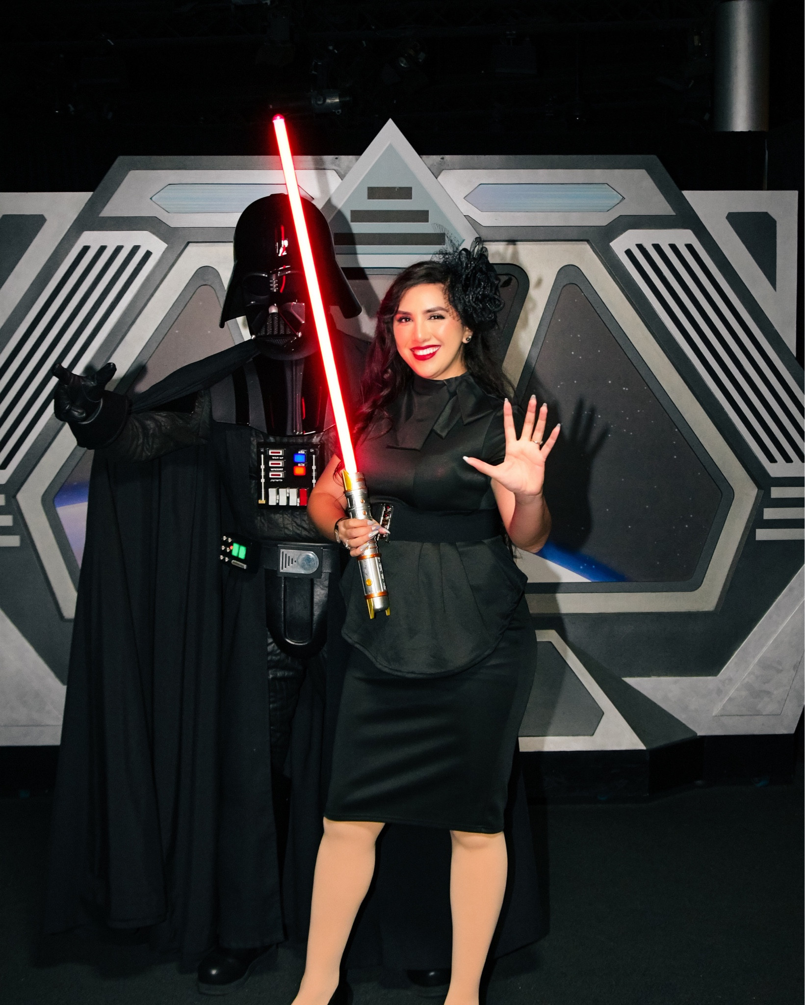 ❤️Ready to join the dark side with a Disney dapper Star Wars bound?

You’ve come to the right place! 🖤 This dress is soooo comfortable and stretchy. I added the belt to give it a Darth Vader look without making it cosplay.

The tights are buttery soft and kept me warm! Not itchy at all & matched my skin tone very well. Highly recommend these ✨

The nails I used for this look are stunning 💅🏼

If you have any questions about this Disney style or how these clothes fit leave a comment and I’ll answer asap! ❤️

#starwars #starwarsbound #darthvader #disneydapperoutfit #disneystyle #disneyfashion #disneyootd #starwarsootd #starwarsoutfit #disney #disneyoutfit 

#LTKBeauty #LTKGiftGuide #LTKSeasonal
