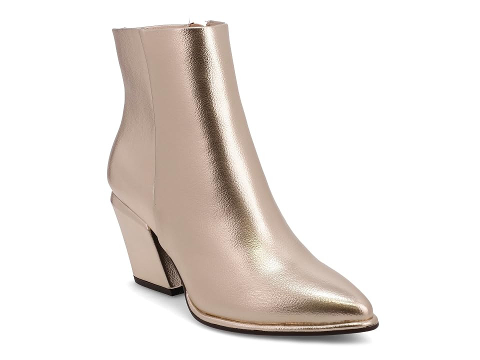 MIA Domina Women's Boots Gold : 7.5 M, Leather | Zappos