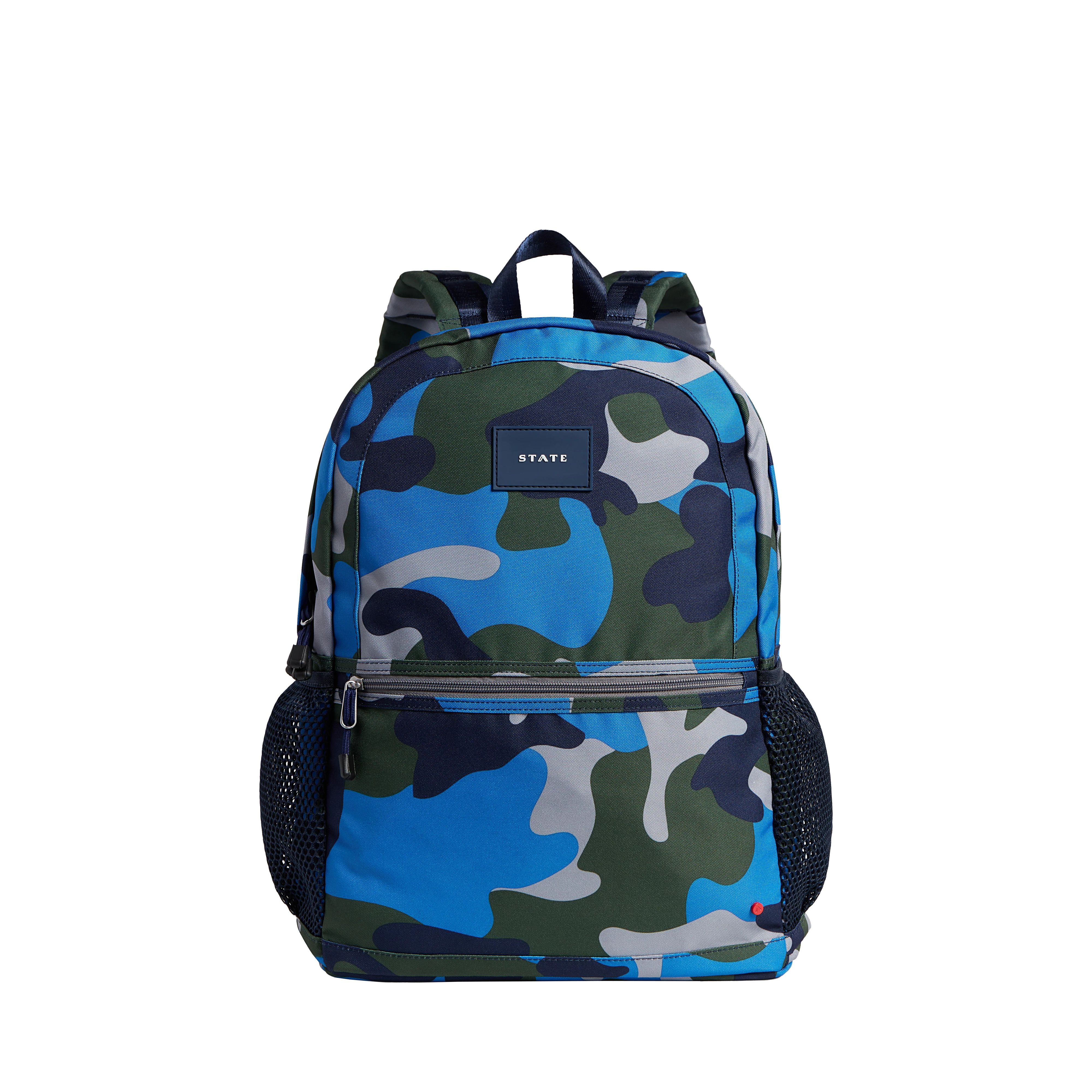 Kane Kids Large Backpack Printed Canvas Camo | STATE Bags
