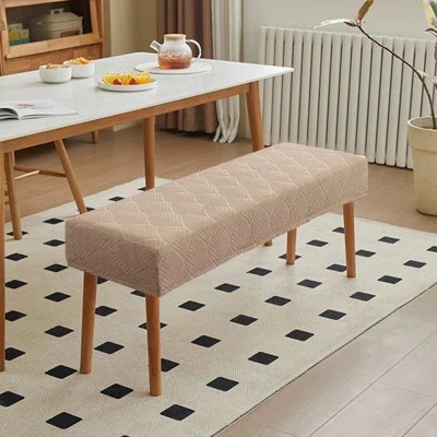 Waterproof Dining Room Bench Covers, Stretch Jacquard Bench Seat Protector Cover, Rectangular Bench Cover For Bedrooms, Living Rooms, Kitchens, Remova | Wayfair North America