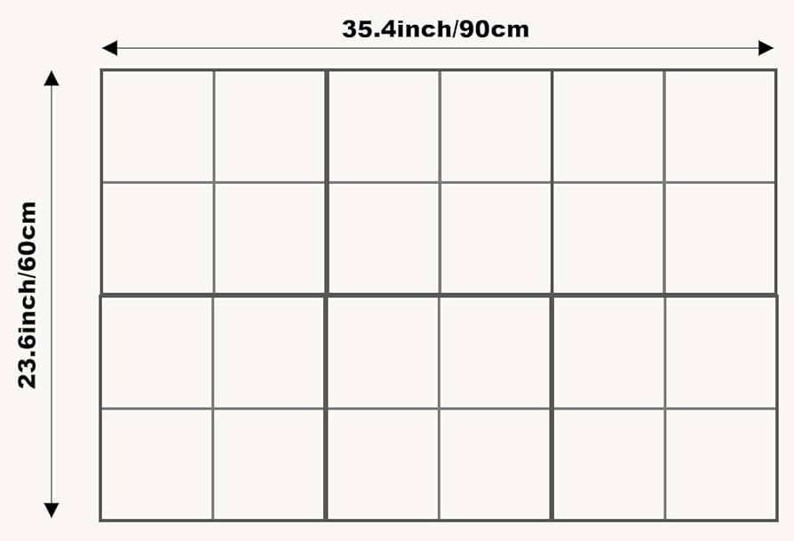 Cork Board 24 x36 Alternative - 6 Pack Felt Wall Tiles with Safe Removable Adhesive Tabs, Cork Bo... | Amazon (US)