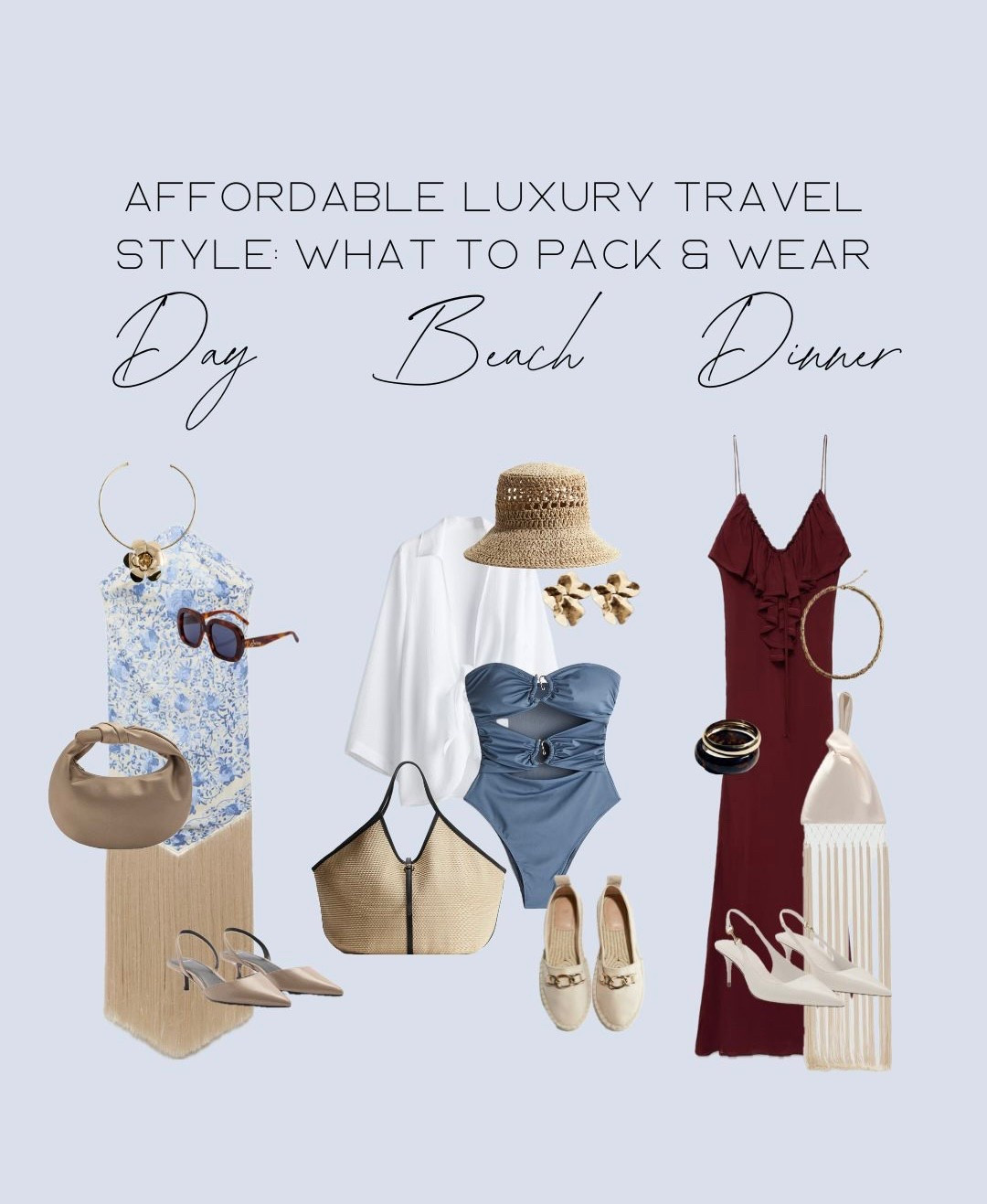 Heading on vacation? Pack like a fashion insider with these luxury vacation outfits! From chic daytime looks to elegant evening dresses, these pieces will elevate your holiday wardrobe. Shop the best finds through my LTK!

#LTKswimwear #LTKeurope #LTKtravel