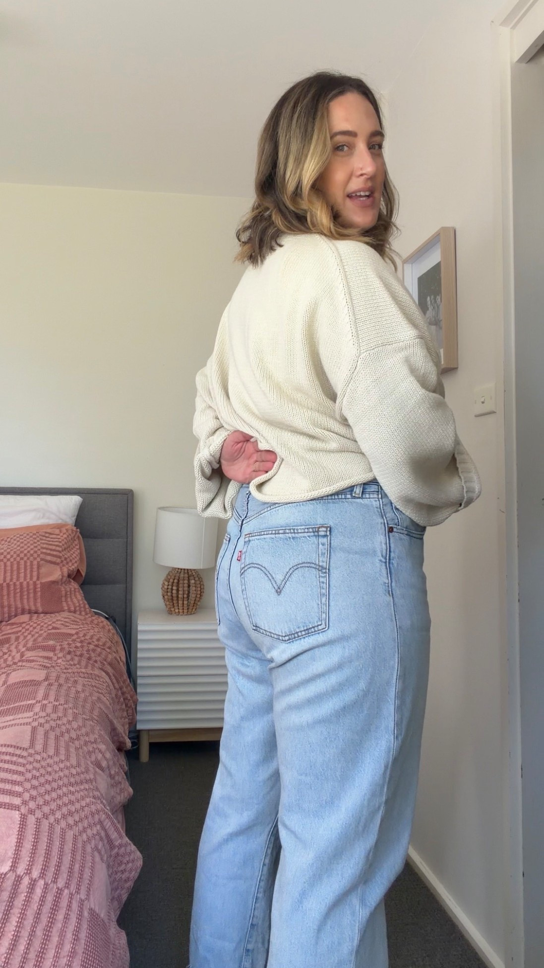 My favourite jeans - I finally sized up!

I own both the size 32 & 34 now & can wear whichever pair depending on how my body feels that day. Ahhh, being a woman. 

Knit- size L 

#jeans #midsize #levis

#LTKwinter #LTKmidsize