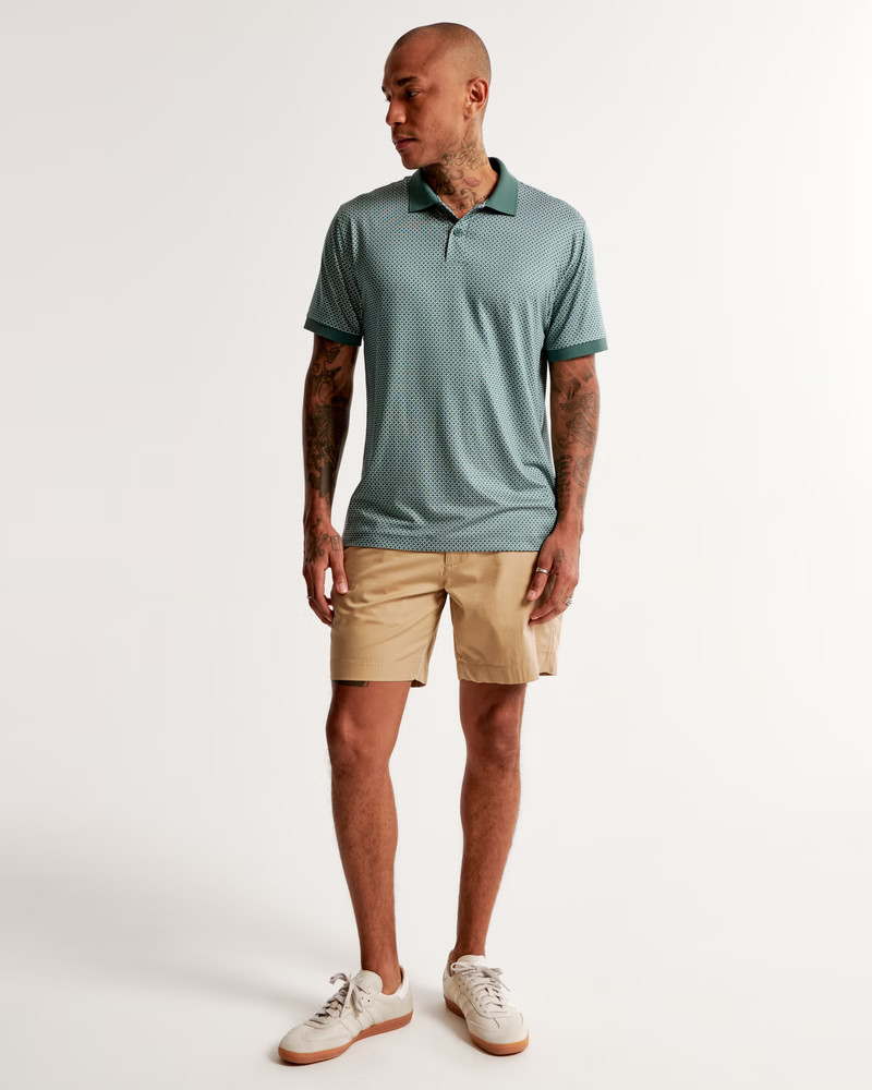 Men's Airknit Polo | Men's Tops | Abercrombie.com | Abercrombie & Fitch (US)