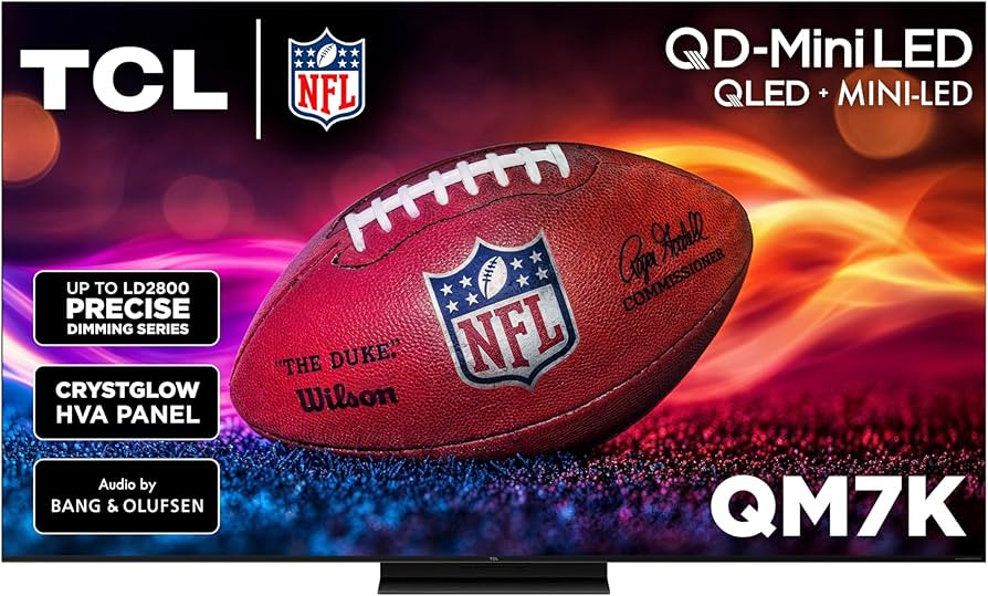 TCL 55-Inch Class QM7K Series QD-Mini LED 4K UHD Google Smart TV Best Premium Mini-LED TV - QLED,... | Amazon (US)