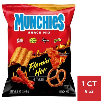 Munchies Flamin' Hot Flavored Snack Mix - 8oz | Target