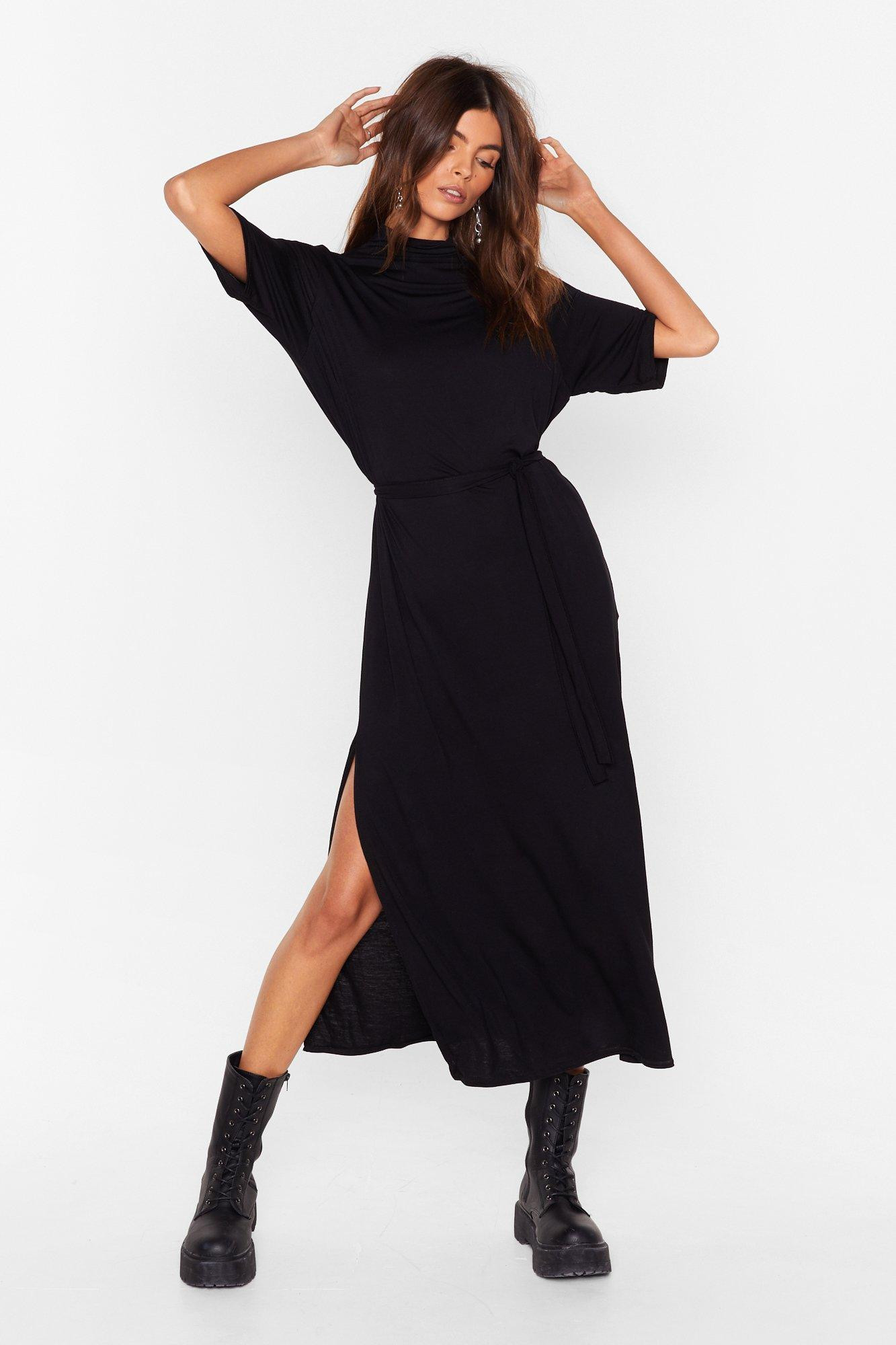 Tee BT Belted Midi Dress | NastyGal (US & CA)