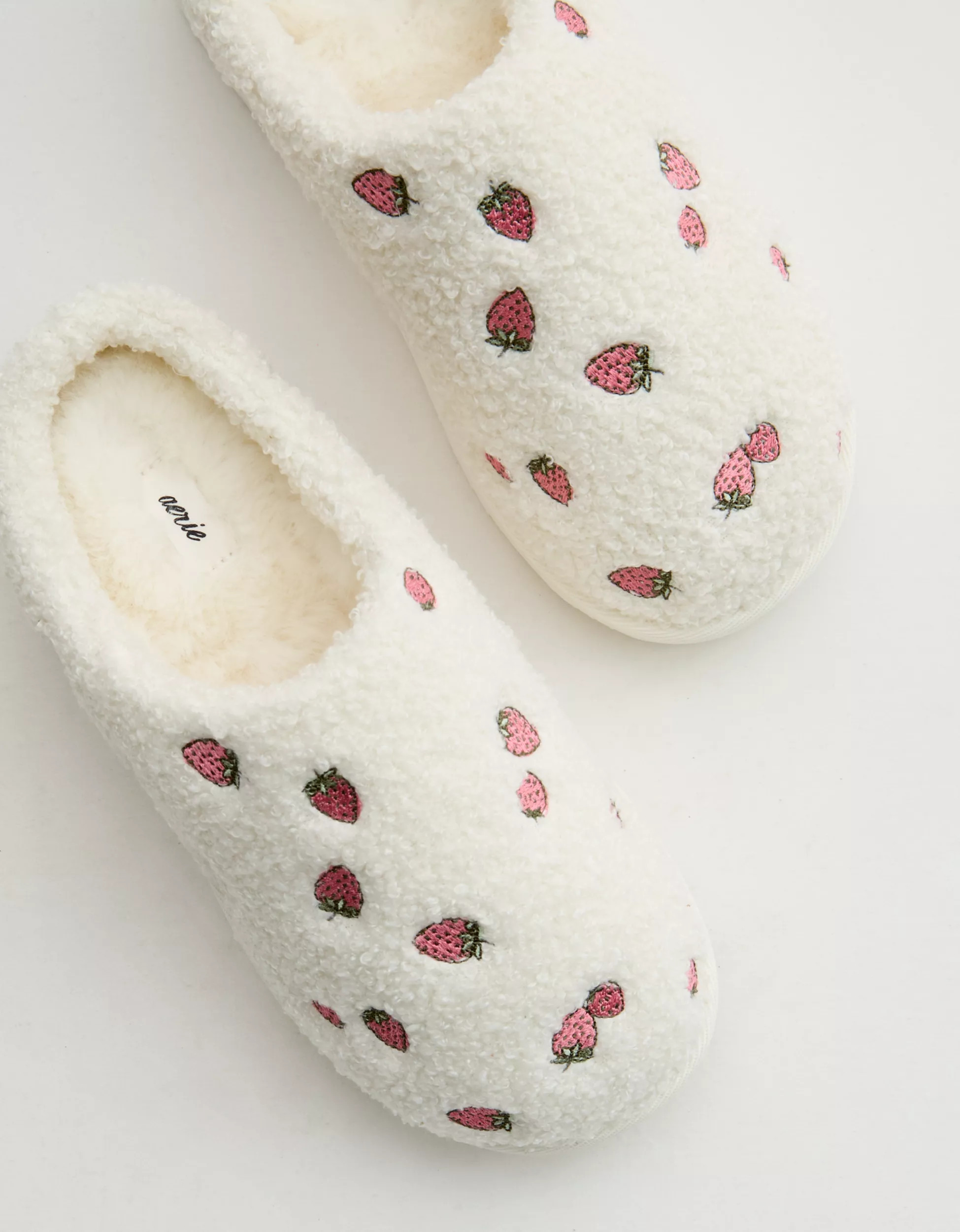 Aerie Sherpa Scuff Slippers | Aerie