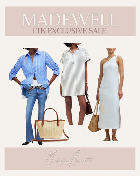 Madewell x LTK exclusive sale is happening this weekend May 9-13! Shop some of my favorites at a 20% off discount through my post only.   #LTKover40 #LTKsalealert

#LTKxMadewell