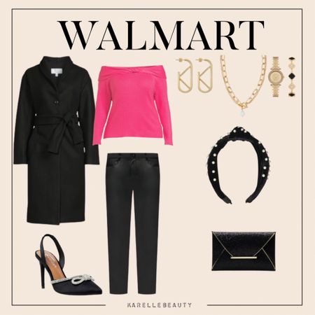 Walmart plus size holiday outfit inspo. 

#LTKSeasonal #LTKcurves #LTKHoliday