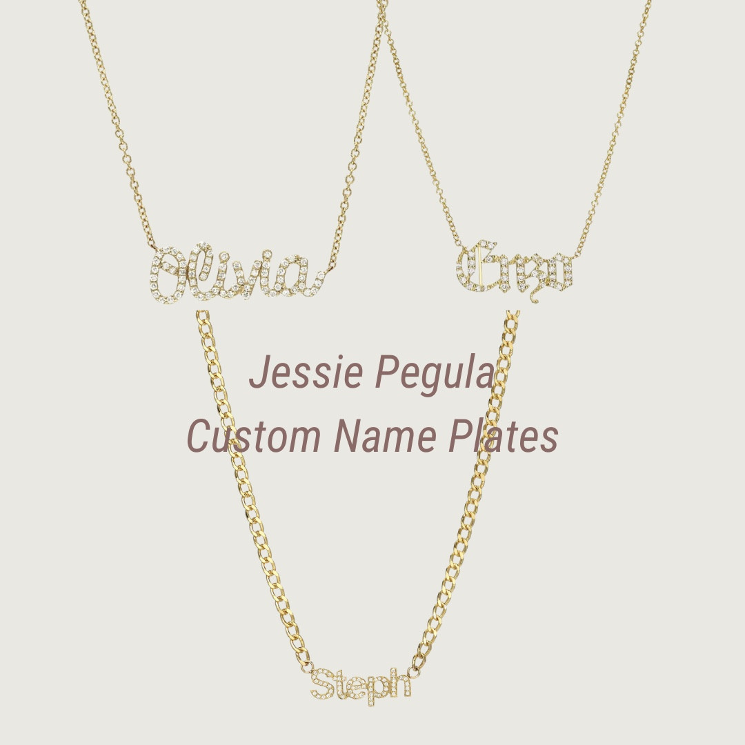 Shop custom name plates - a dupe from Jessie Pegula’s custom name plate from Gorjana! 

#LTKStyleTip #LTKActive #LTKFitness