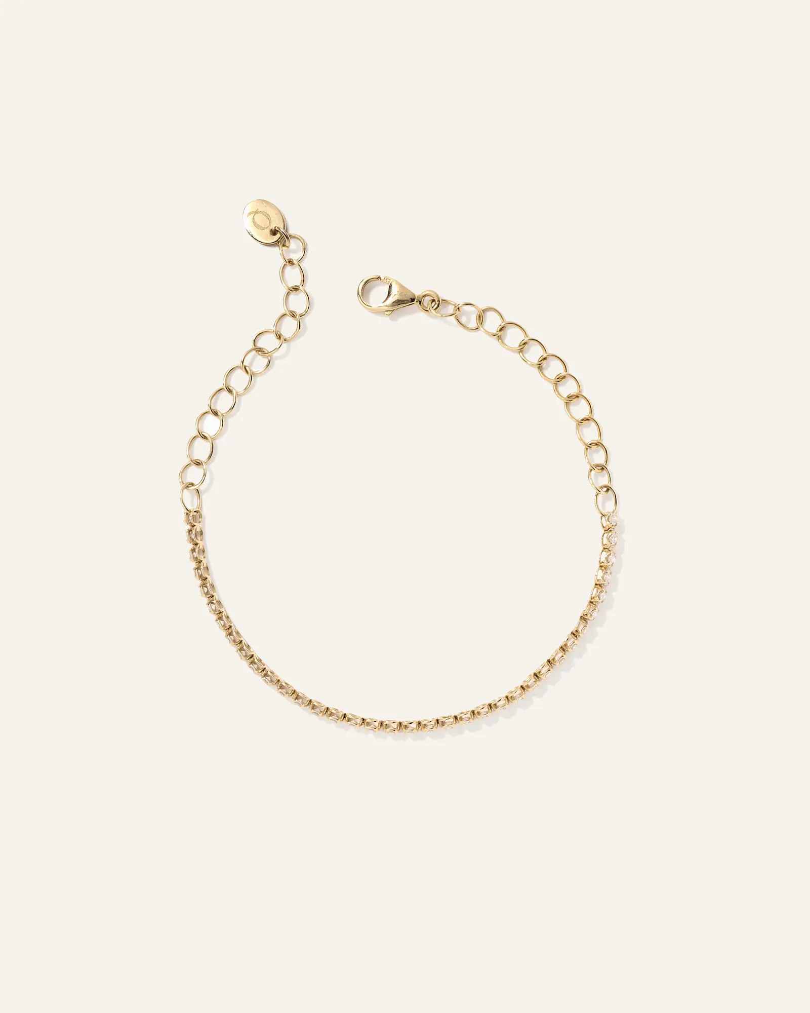 14K Gold Diamond Petite Tennis Bracelet | Quince